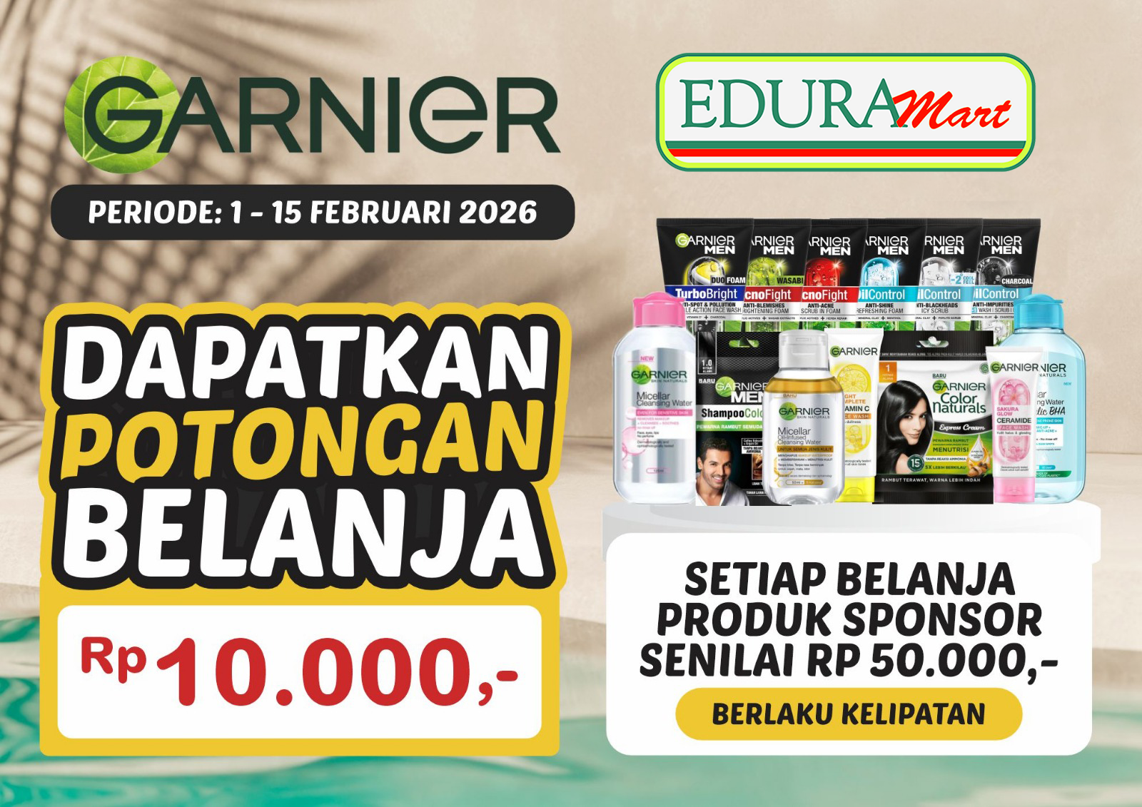 Promo 1-15 Februari 2026 - Garnier